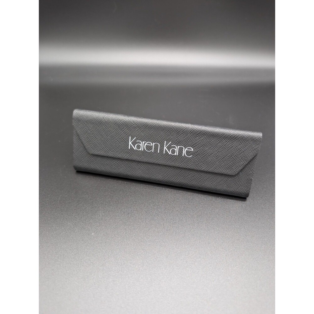 Karen Kane Black Triangular Folding Glasses Hard Case (Tri-Fold)